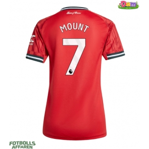 Manchester United Mason Mount #7 Hemmatröja Kvinnor 2025-26 Kortärmad